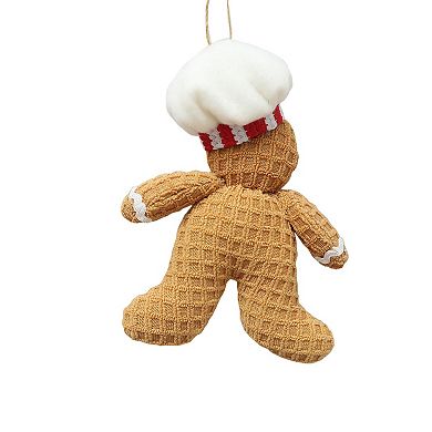 St. Nicholas Square® Polyester Gingerbread Baker Christmas Ornament