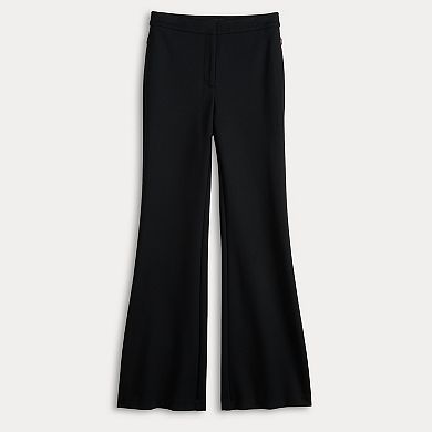 Women's Simply Vera Vera Wang Luxe Ponte Flare Leg Pants