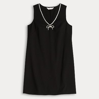 Women's LC Lauren Conrad Sleeveless Rhinestone Shift Dress