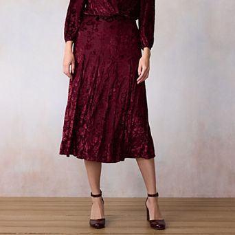 Women's LC Lauren Conrad Godet Midi Skirt