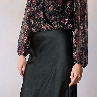 Women's LC Lauren Conrad Midi Slip Skirt