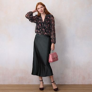 Women's LC Lauren Conrad Midi Slip Skirt