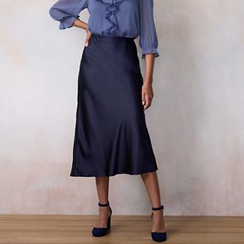 Women's LC Lauren Conrad Midi Slip Skirt