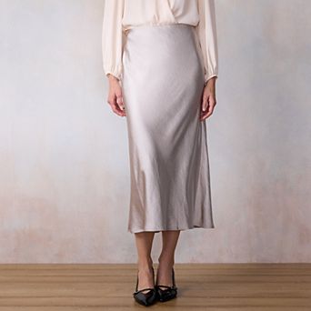 Women's LC Lauren Conrad Midi Slip Skirt