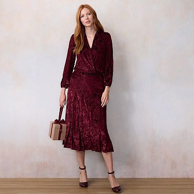 Women's LC Lauren Conrad Godet Midi Skirt