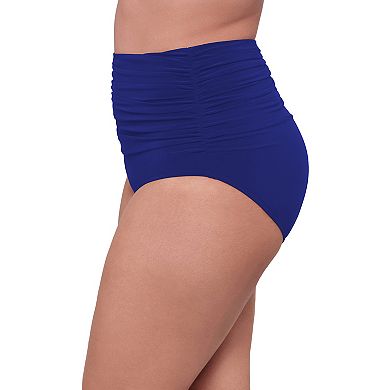 Plus Size Trimshaper Solid Swim Briefs