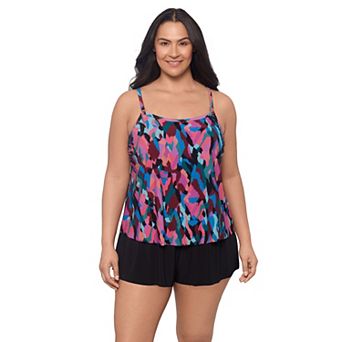 Plus Size Trimshaper Farrah Swim Top