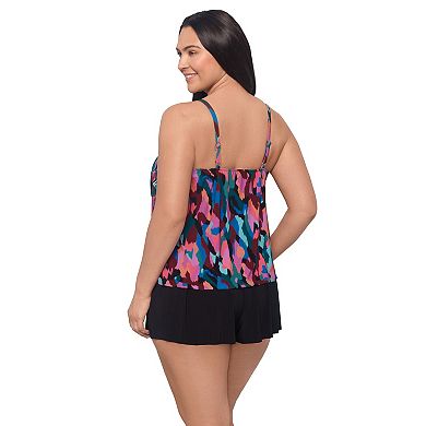 Plus Size Trimshaper Farrah Swim Top