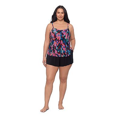 Plus Size Trimshaper Farrah Swim Top