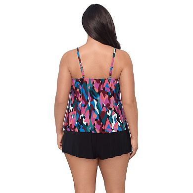 Plus Size Trimshaper Farrah Swim Top