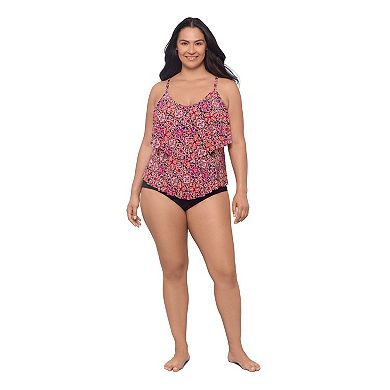 Plus Size Trimshaper Ronnie Swim Top