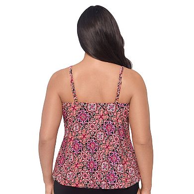 Plus Size Trimshaper Ronnie Swim Top