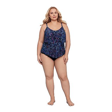 Plus Size Trimshaper Ronnie Swim Top