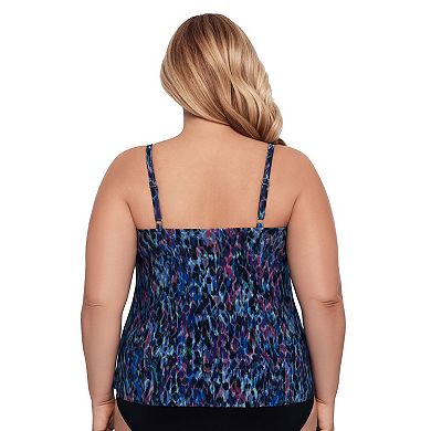 Plus Size Trimshaper Ronnie Swim Top