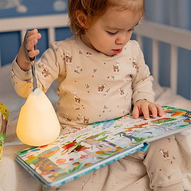 Shnuggle Moonlight Portable Soft Silicone Touch Lamp