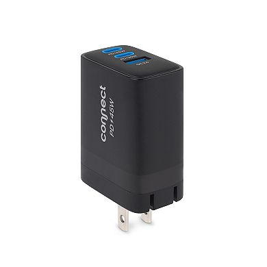 Connect 3-Port 45W USB Wall Charger