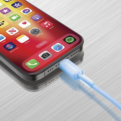 Connect 4-ft. Lightning to USB-C Charging Cable