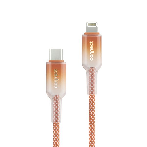 Connect 4-ft. Lightning to USB-C Charging Cable