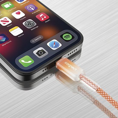Connect 4-ft. Lightning to USB-C Charging Cable