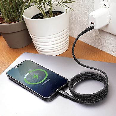 Connect 4-ft. Magnetic USB-C Charging Cable