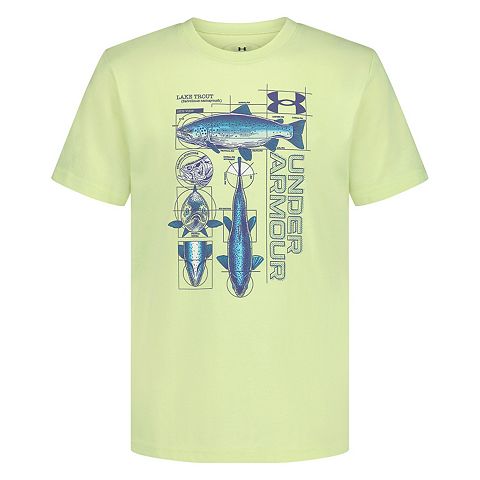 Детская футболка Under Armour Schematic Trout для мальчиков