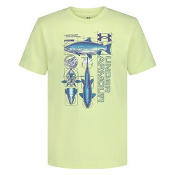 Boys 7-20 Under Armour Schematic Trout Graphic Tee