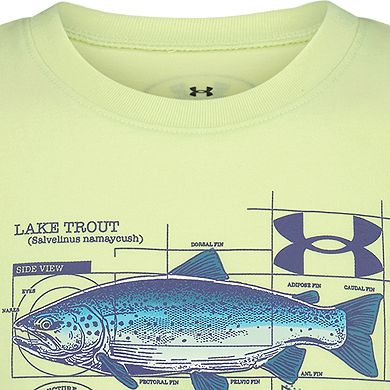 Boys 7-20 Under Armour Schematic Trout Graphic Tee