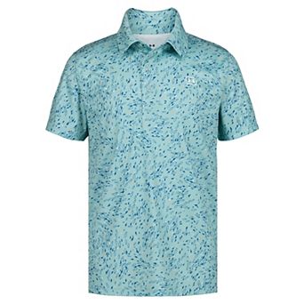 Boys 8-20 Under Armour Printed UPF Polo