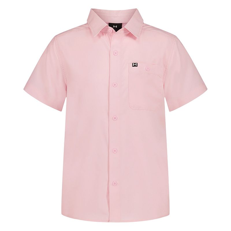 Boys 8-20 Under Armour Drift Tide Fish Short-Sleeve Shirt, Boy's, 