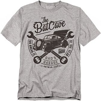 Big & Tall DC Comics Batman The Batcave Graphic Tee