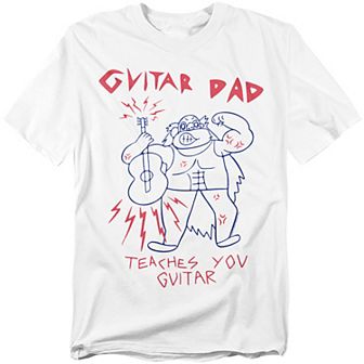 Big & Tall Steven Universe Guitar Dad Graphic Tee