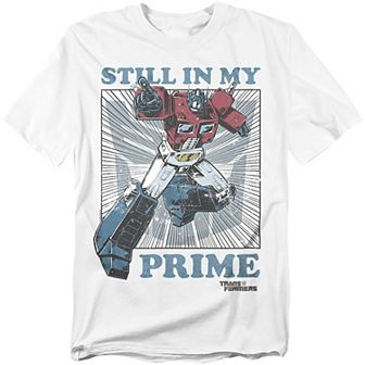 Big & Tall Transformers Optimus Prime Graphic Tee