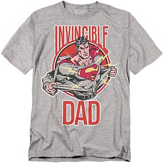 Big & Tall Invincible Dad Graphic Tee