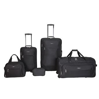 iPack Kingston 5 pc Softside Wheeled Luggage Set