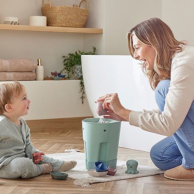 Shnuggle Ellie Bath Toy Scoop & Drying Caddy