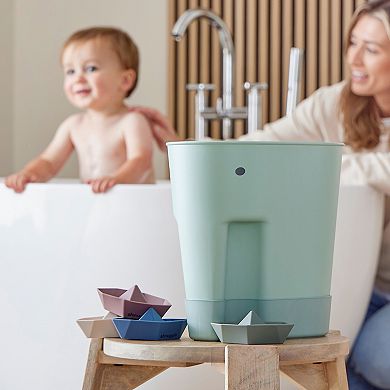 Shnuggle Baby Bath Tub + Accessories Bundle 5-pc. Set
