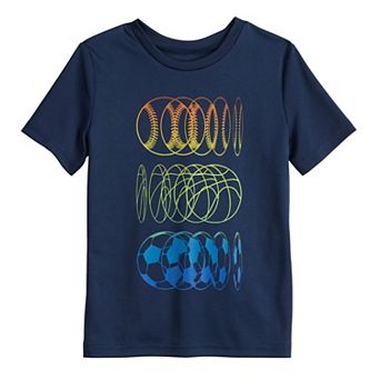 Boys 4-12 Jumping Beans® Short Sleeve Sport Active Graphic Tee