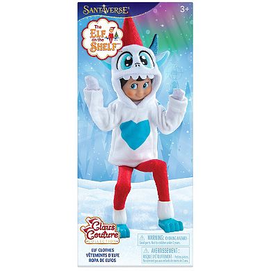 The Elf on the Shelf® Claus Couture Yeti Hoodie Outfit Set