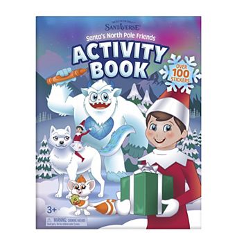 The Elf on the Shelf® Santa’s North Pole Friends Activity Book with Over 100 Stickers