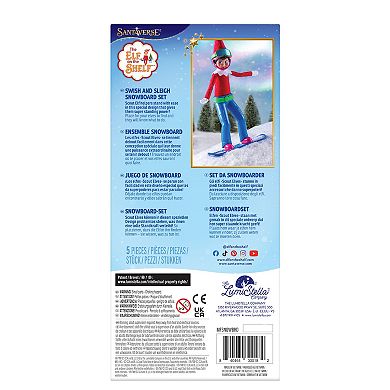 The Elf on the Shelf® MagiFreez Swish & Sleigh Snowboard Set