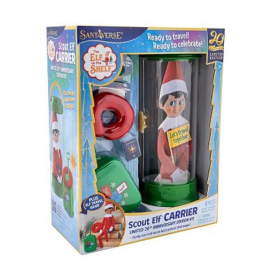 The Elf on the Shelf® Scout Elf Carrier Limited 20th Anniversary Edition Kit