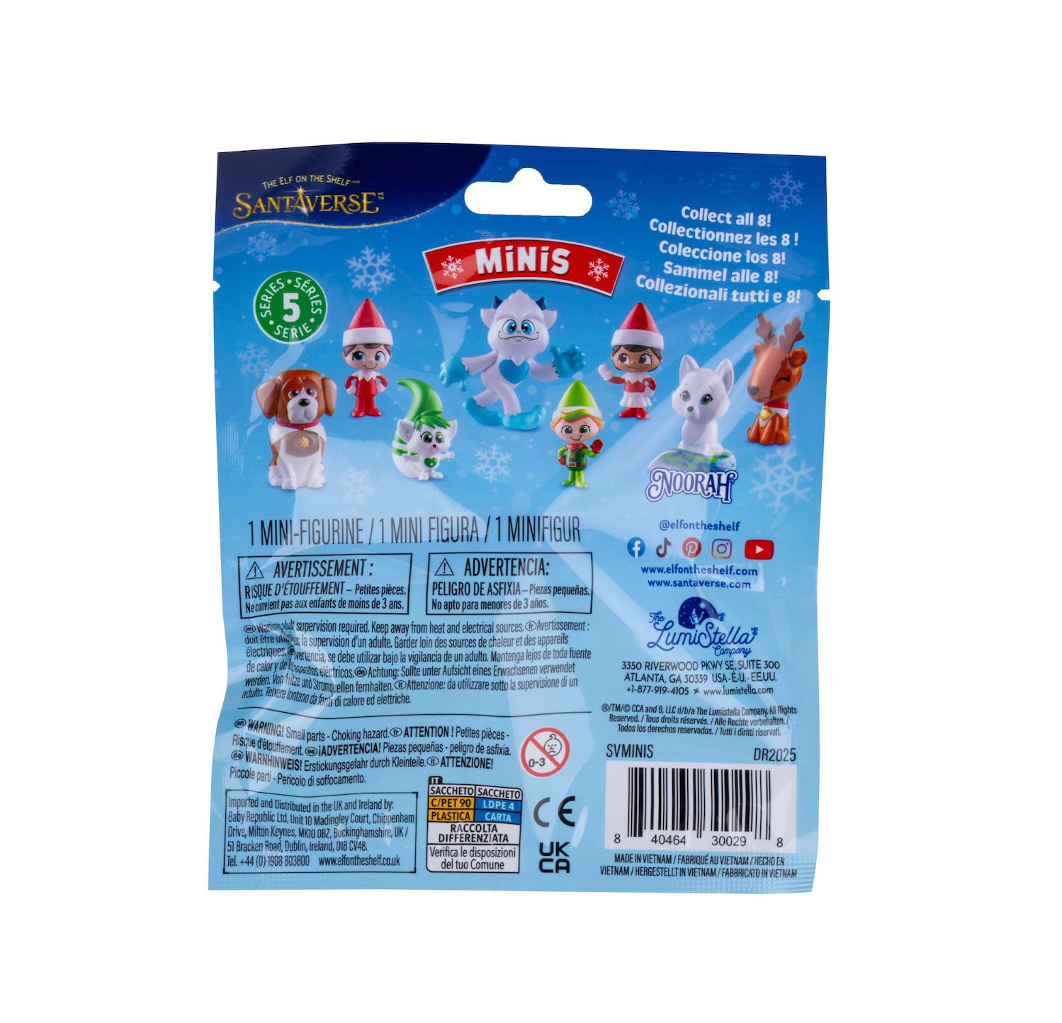 Детская фигурка The Elf on the Shelf Santaverse Collectible Mini - Styles May Vary — фото 4