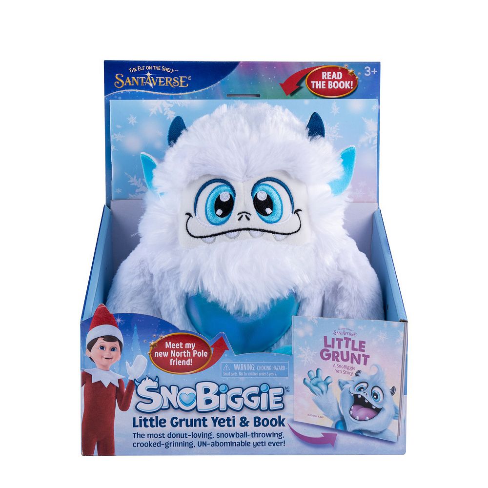 The Elf on the Shelf® Little Grunt Plush Yeti Book