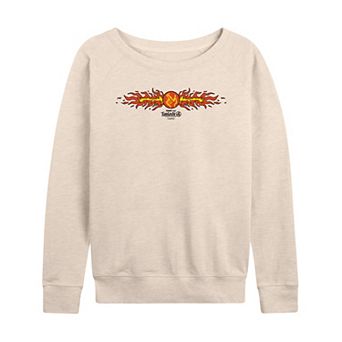 Women's Marvel The Fantastic Four First Steps Human Torch French Terry Long Sleeve Tee