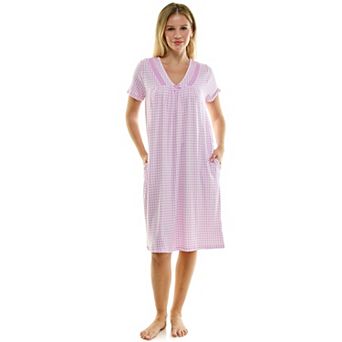 Petite Croft & Barrow® Whisperluxe Sleepshirt with Short Sleeves