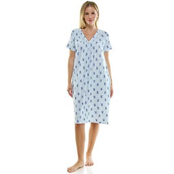 Petite Croft & Barrow® Whisperluxe Sleepshirt with Short Sleeves
