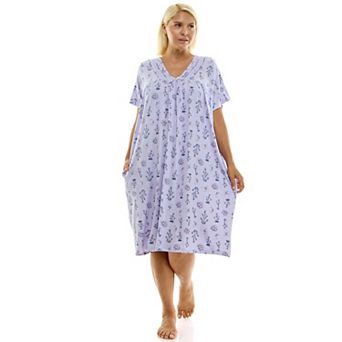 Plus Size Croft & Barrow® Whisperluxe Short Sleeve Sleepshirt