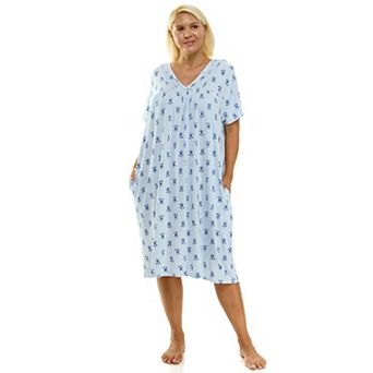 Plus Size Croft & Barrow® Whisperluxe Short Sleeve Sleepshirt