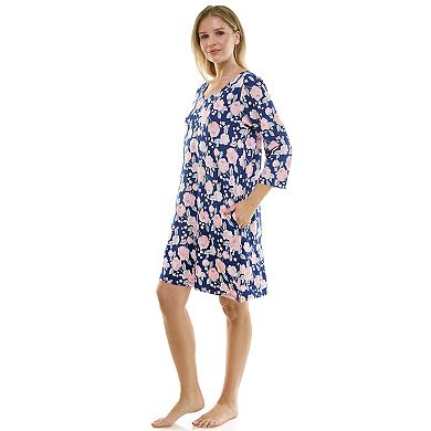 Women's Croft & Barrow® Cozy Luxe Pajama Sleepshirt