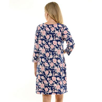 Women's Croft & Barrow® Cozy Luxe Pajama Sleepshirt